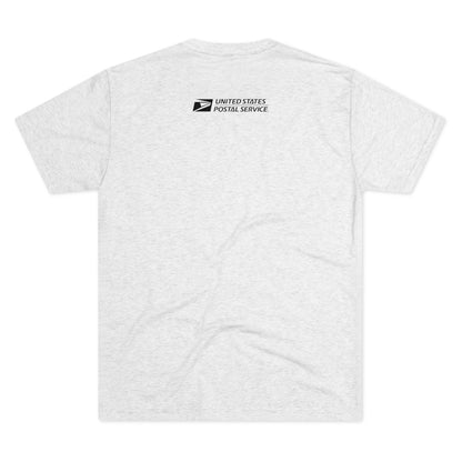 "True in Blue" - Camiseta con cuello redondo de tres mezclas