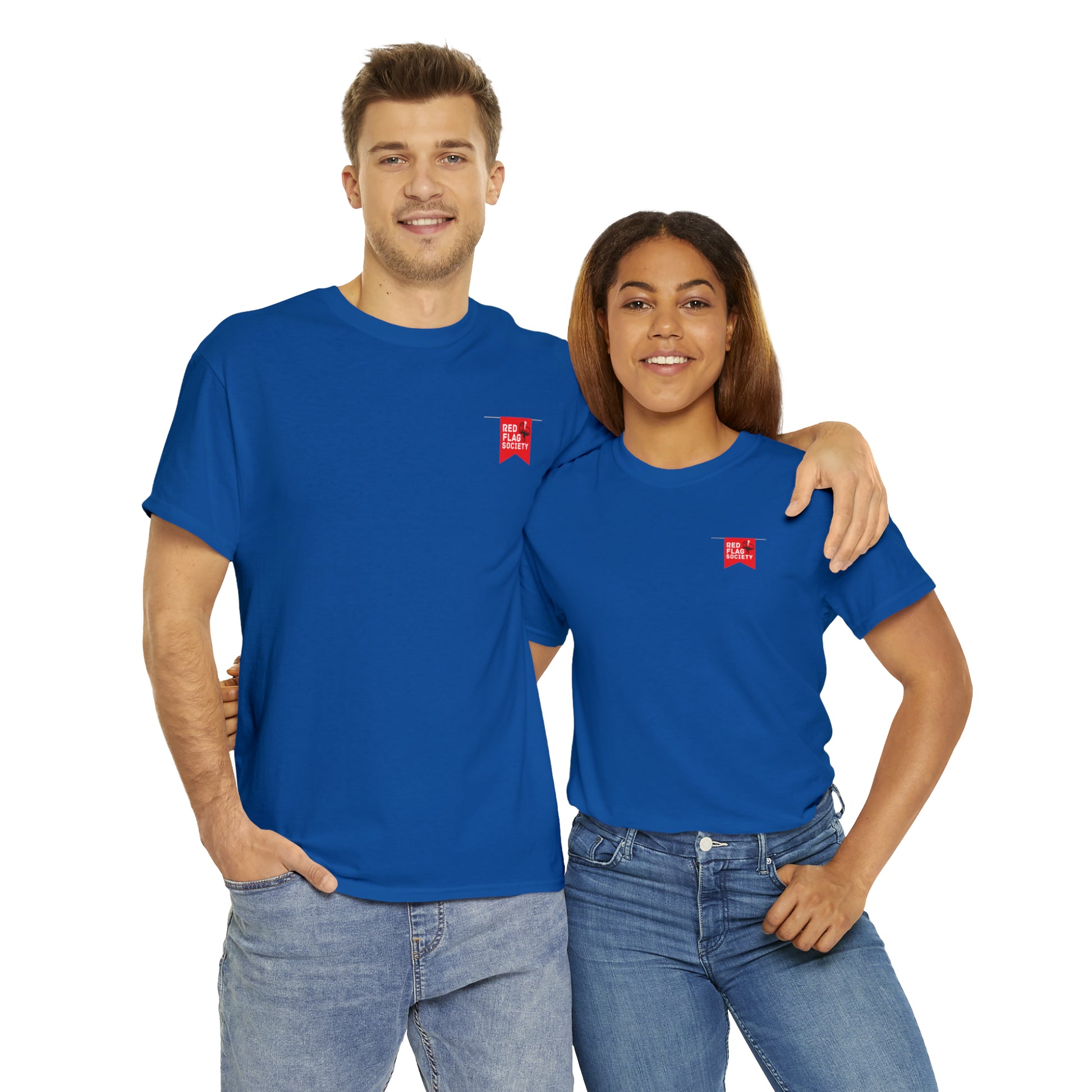 "USPS on the Back" - Heavy Cotton Tee