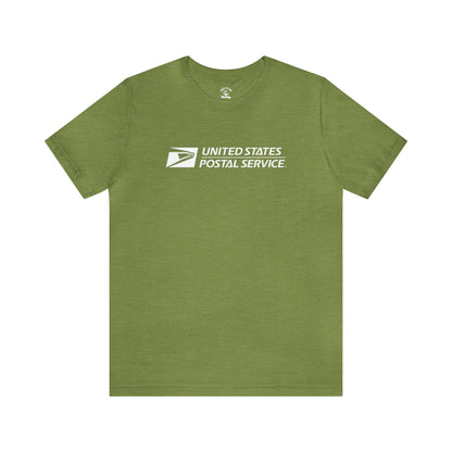 "USPS White" - Jersey Short Sleeve Tee