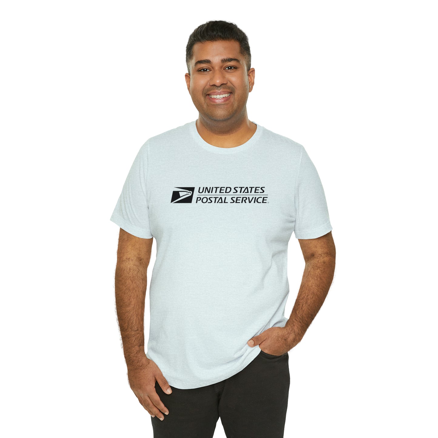 "USPS - Black" - Jersey Short Sleeve Tee