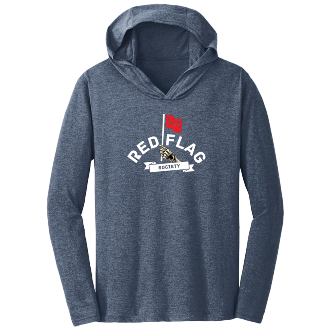 "Skelley" Triblend T-Shirt Hoodie