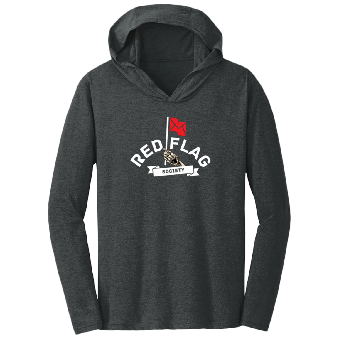 "Skelley" Triblend T-Shirt Hoodie